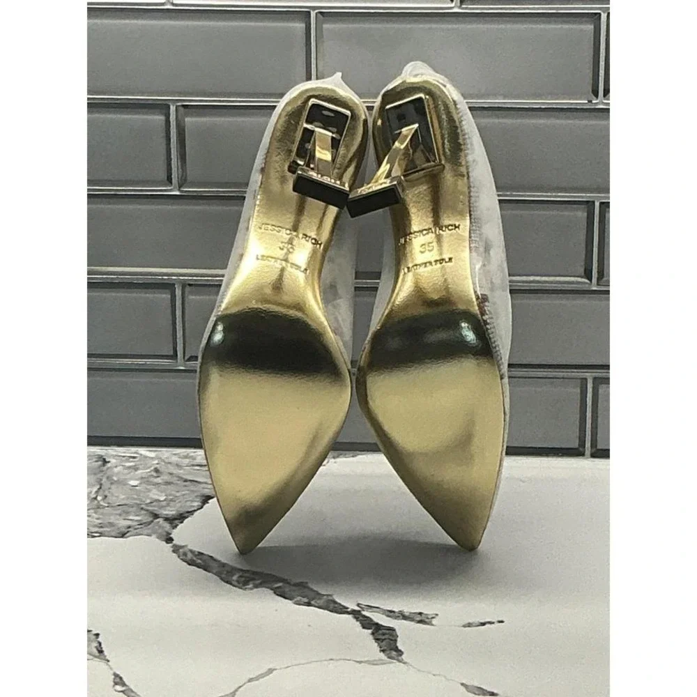 Jessica Rich So‎ Fancy Snake Print Stiletto Heels Pumps Size 8